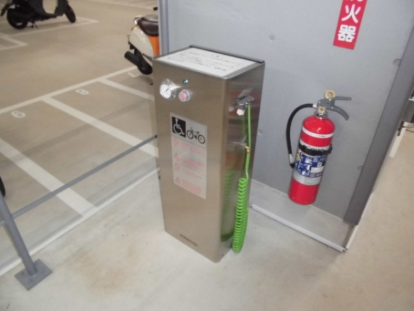 自転車空気入れ