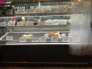 燻製を店頭販売